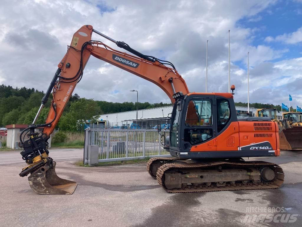 Doosan DX 140 LC-3 Pásová rýpadla