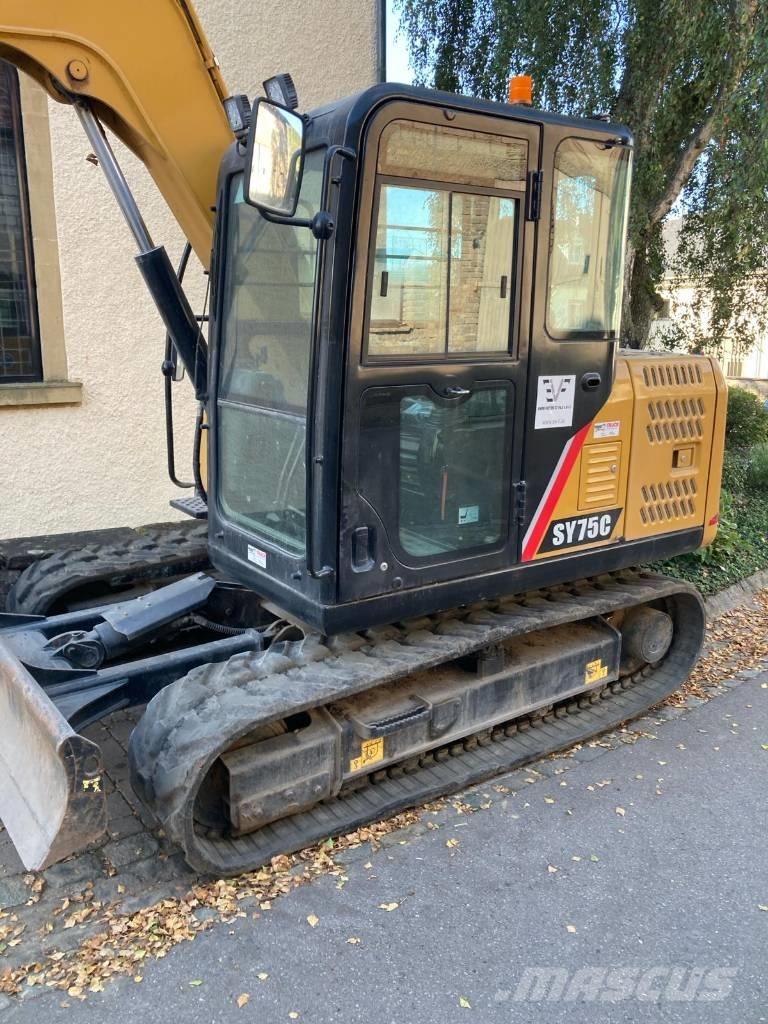 Sany SY 75 C Midi rýpadla 7t - 12t