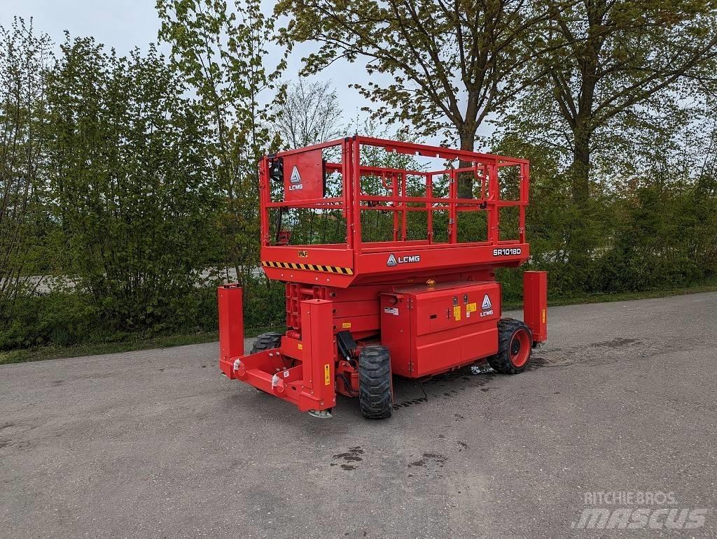 LGMG SR1018 D Nůžková zvedací plošina