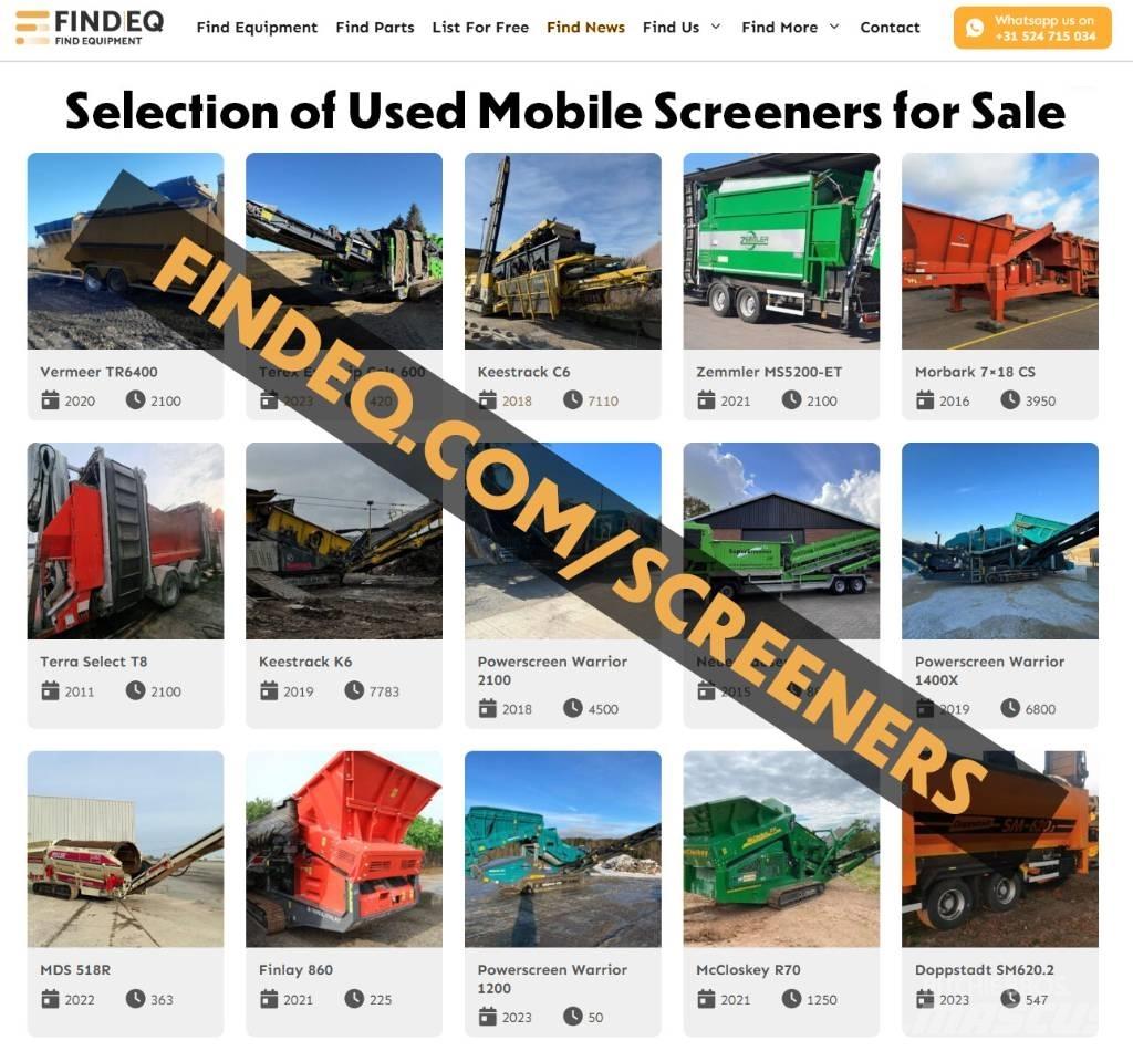 PowerScreen Div. Mobilní třídiče