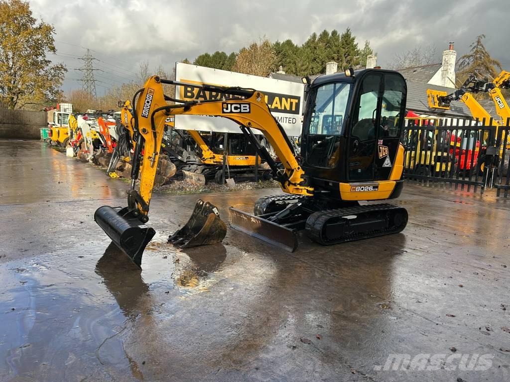 JCB 8026 CTS Mini rýpadla < 7t