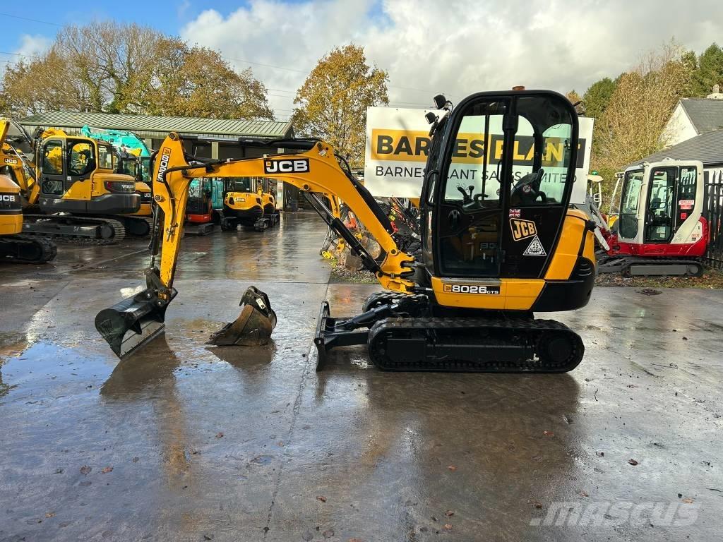 JCB 8026 CTS Mini rýpadla < 7t