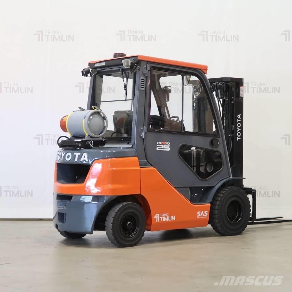 Toyota 02-8FGF25 LPG vozíky