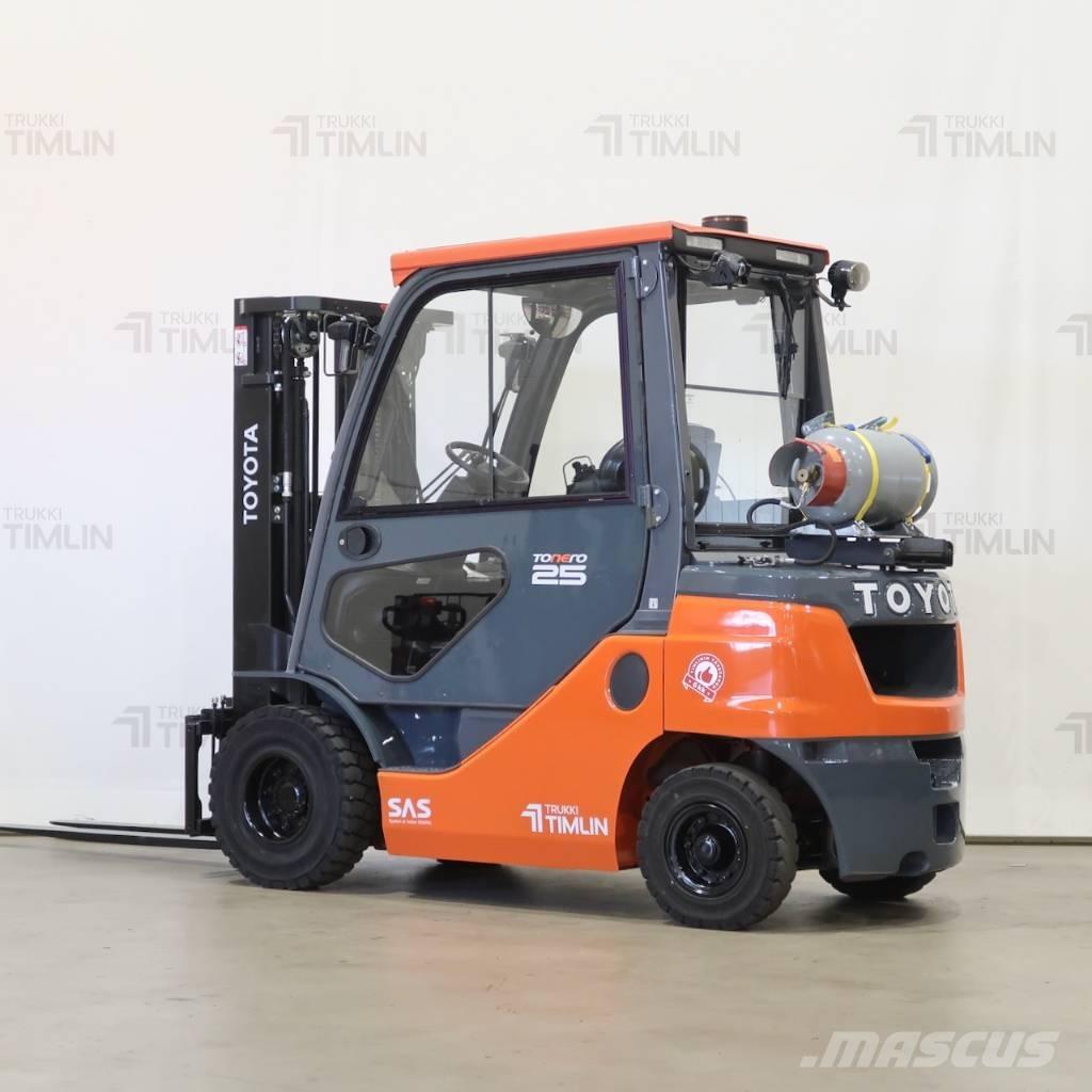 Toyota 02-8FGF25 LPG vozíky