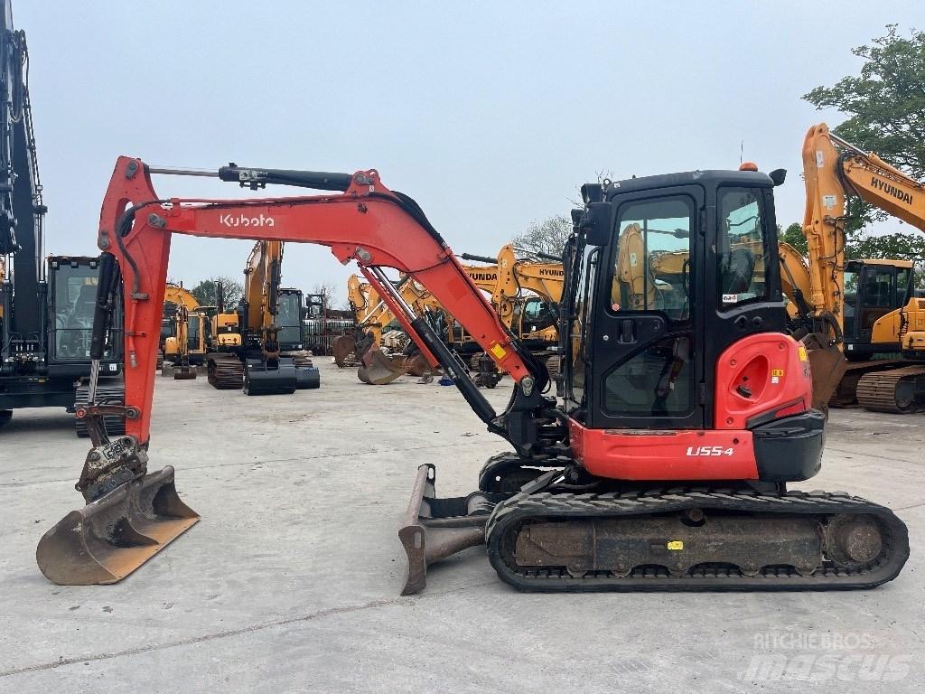 Kubota U 55-4 Mini rýpadla < 7t