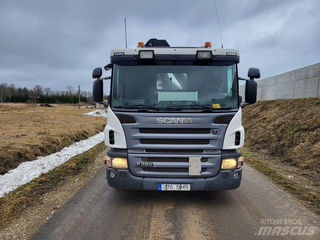 Scania P 380 Autojeřáby, hydraulické ruky