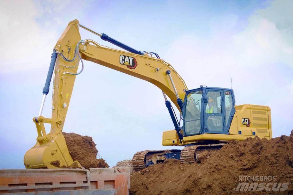 CAT 320 Pásová rýpadla