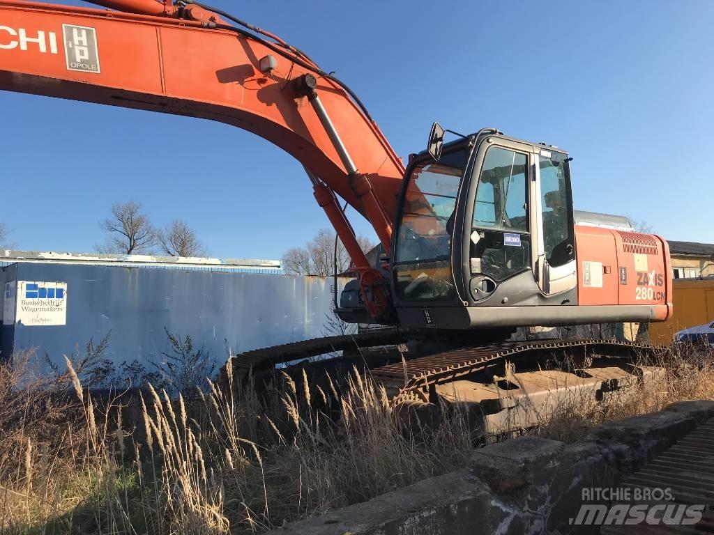 Hitachi ZX 280 LC-3 Pásová rýpadla