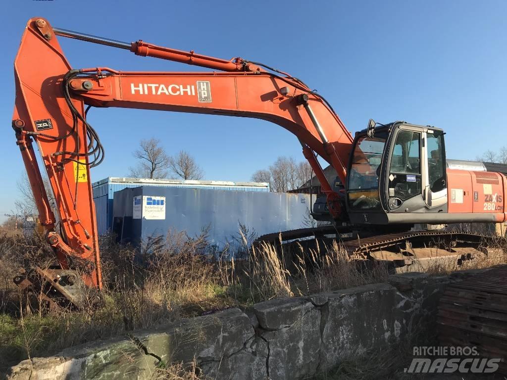 Hitachi ZX 280 LC-3 Pásová rýpadla