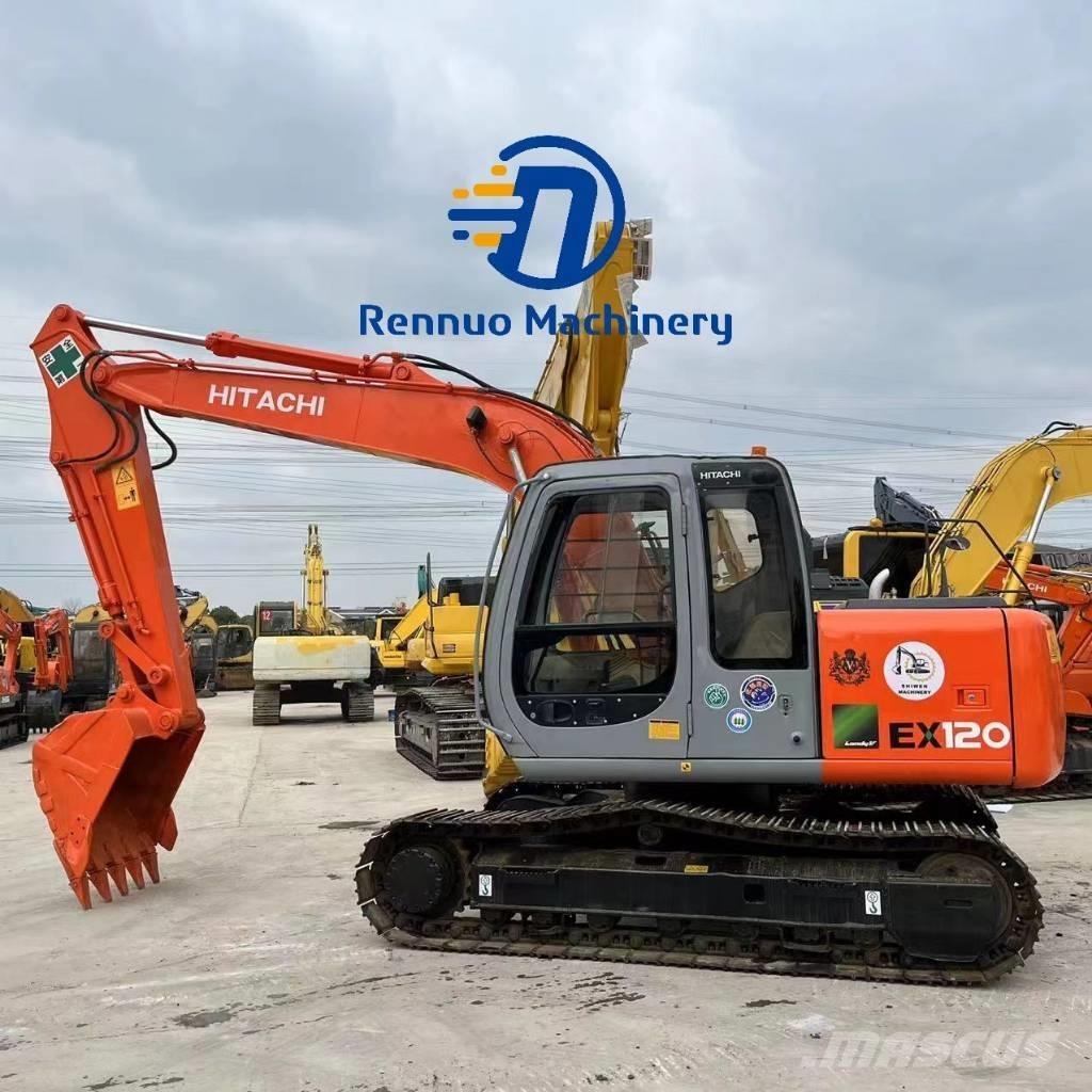 Hitachi EX 120 Pásová rýpadla