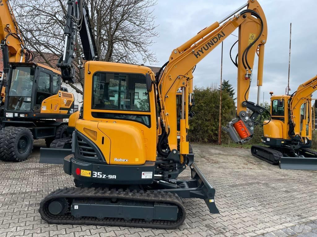 Hyundai R35Z-9A Mini rýpadla < 7t