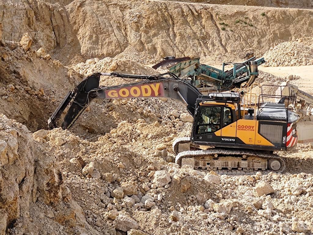 Volvo EC 250 EL Pásová rýpadla