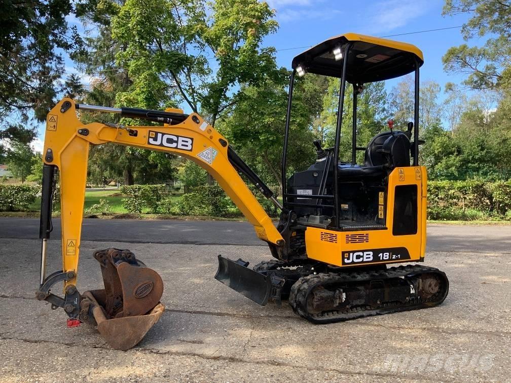 JCB 18 Z-1 Mini rýpadla < 7t