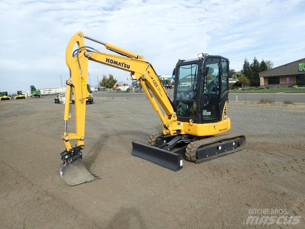 Komatsu PC35MR-5 Mini rýpadla < 7t