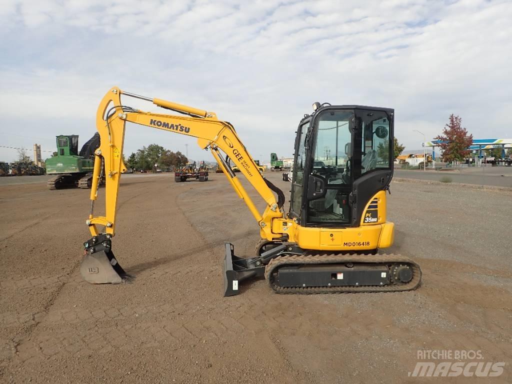 Komatsu PC35MR-5 Mini rýpadla < 7t