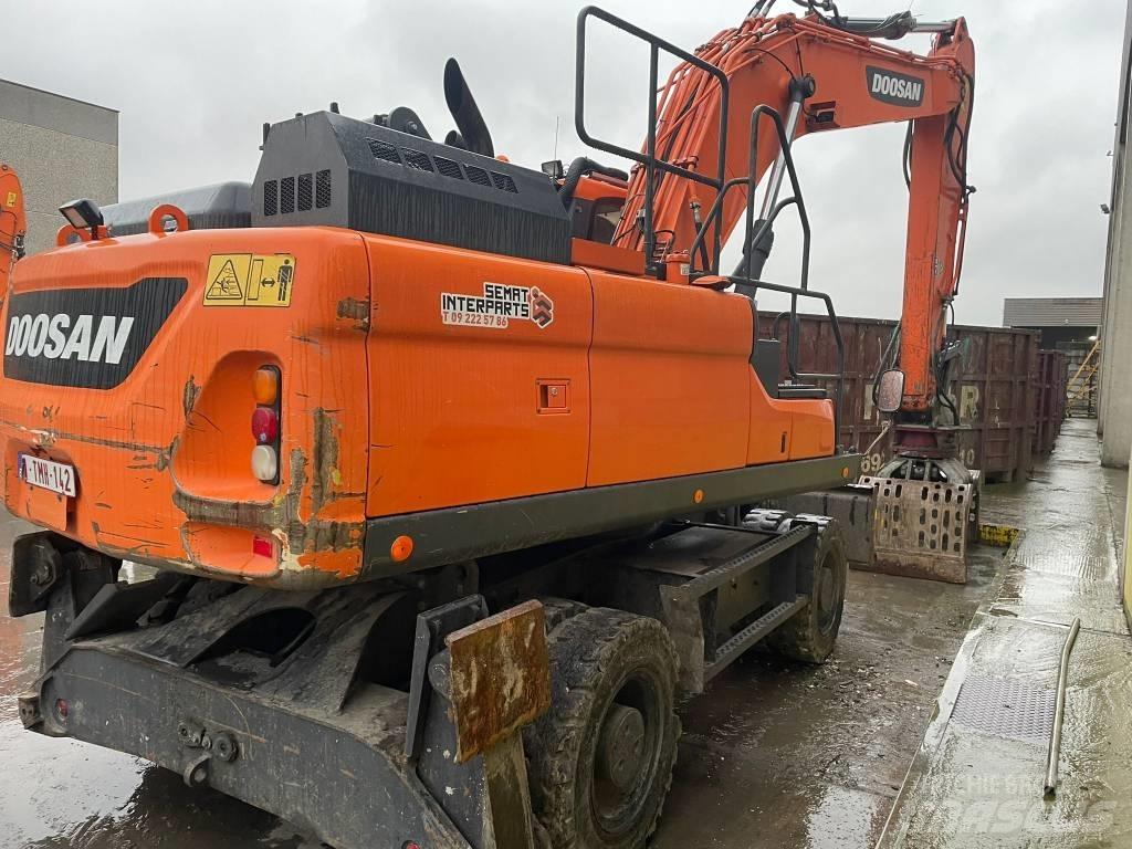 Doosan DX 210 W - 5 Kolová rýpadla