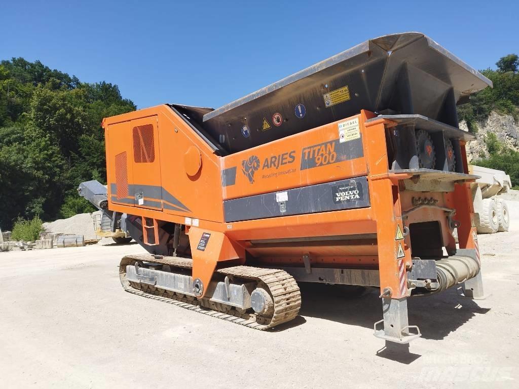 Arjes Titan 900 Drtiče odpadu