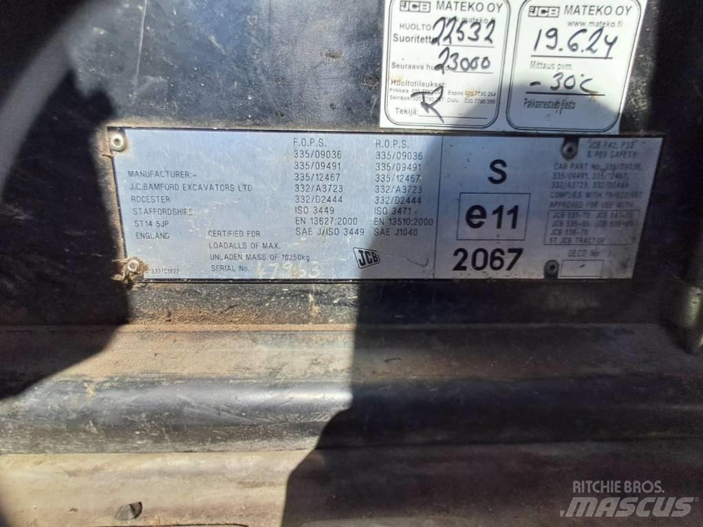 JCB 535-95 Teleskopické manipulátory