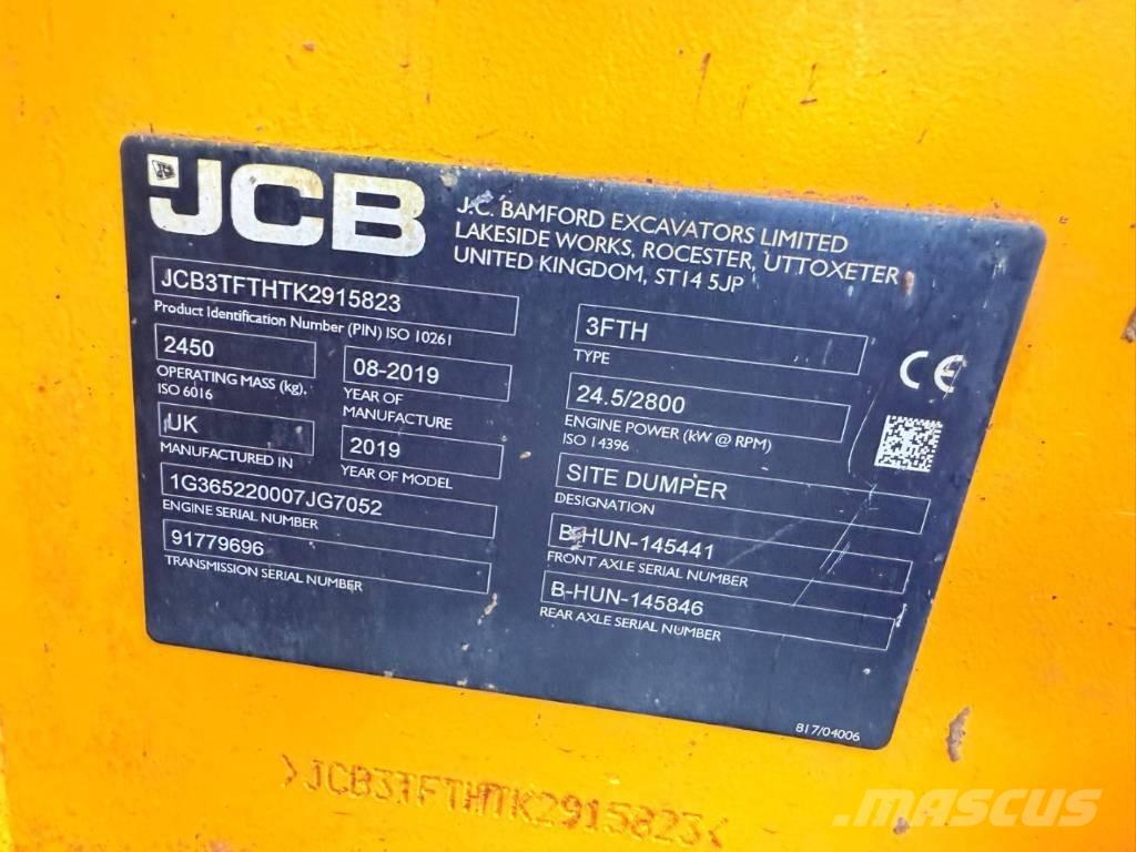 JCB 3 TFH Vyklápěcí dempry