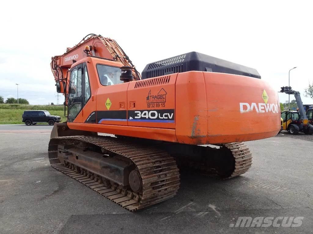 Daewoo 340LC-V Pásová rýpadla