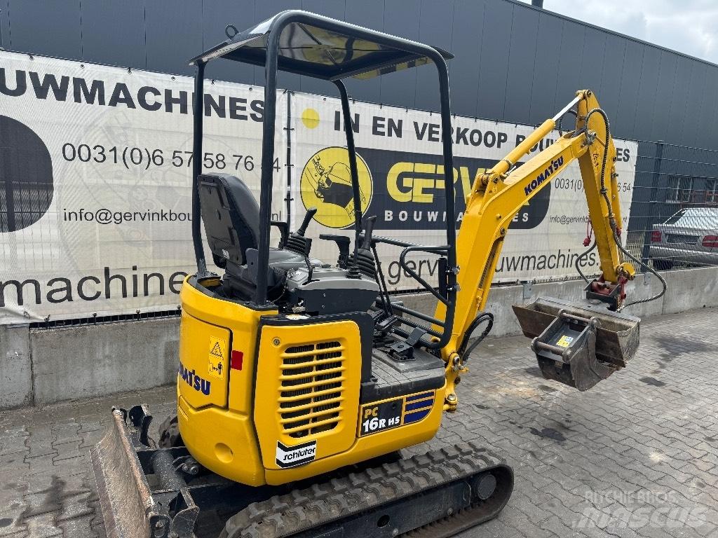 Komatsu PC 16 R-3HS Mini rýpadla < 7t