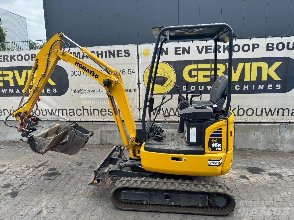 Komatsu PC 16 R-3HS Mini rýpadla < 7t