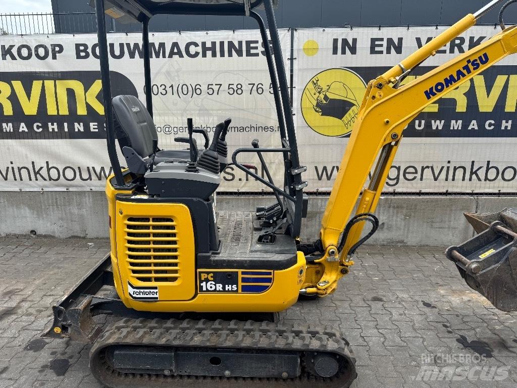Komatsu PC 16 R-3HS Mini rýpadla < 7t