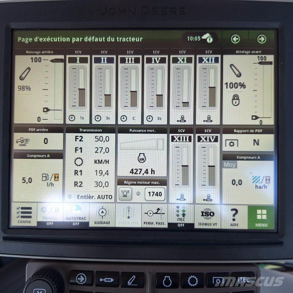 John Deere 6R155 Traktory