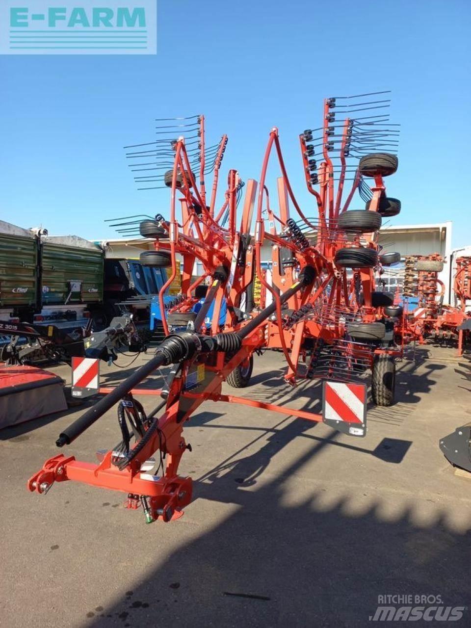 Kuhn ga 7631 Obraceče a shrabovače sena