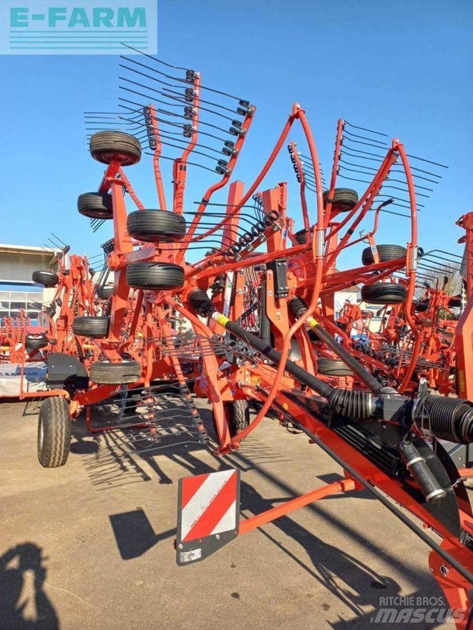 Kuhn ga 7631 Obraceče a shrabovače sena