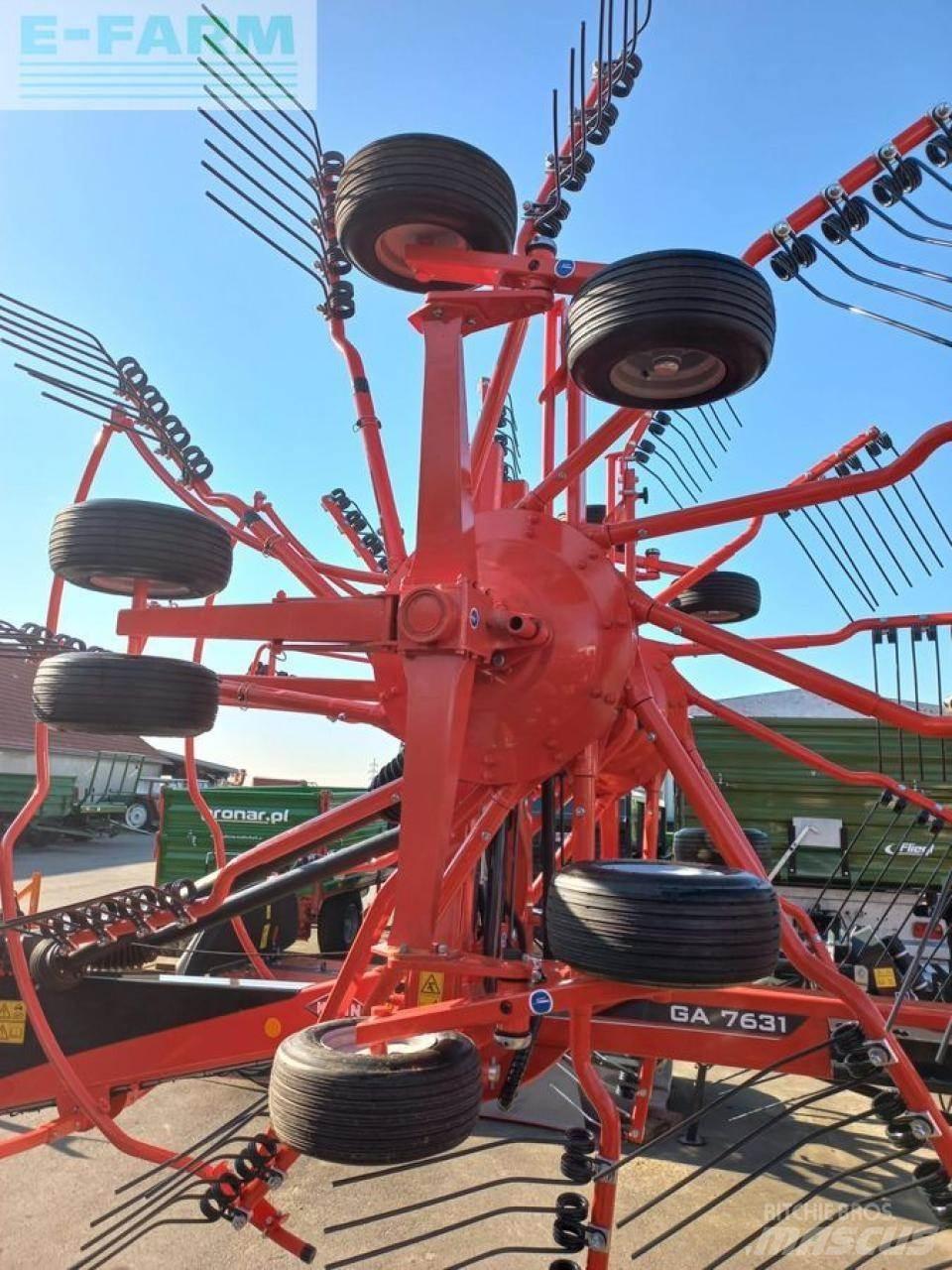 Kuhn ga 7631 Obraceče a shrabovače sena