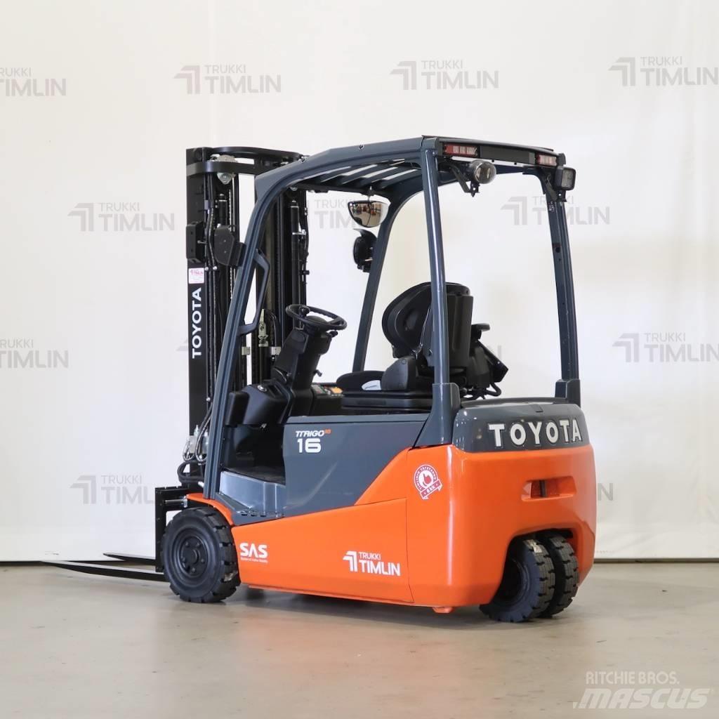 Toyota 8FBE16T Akumulátorové vozíky