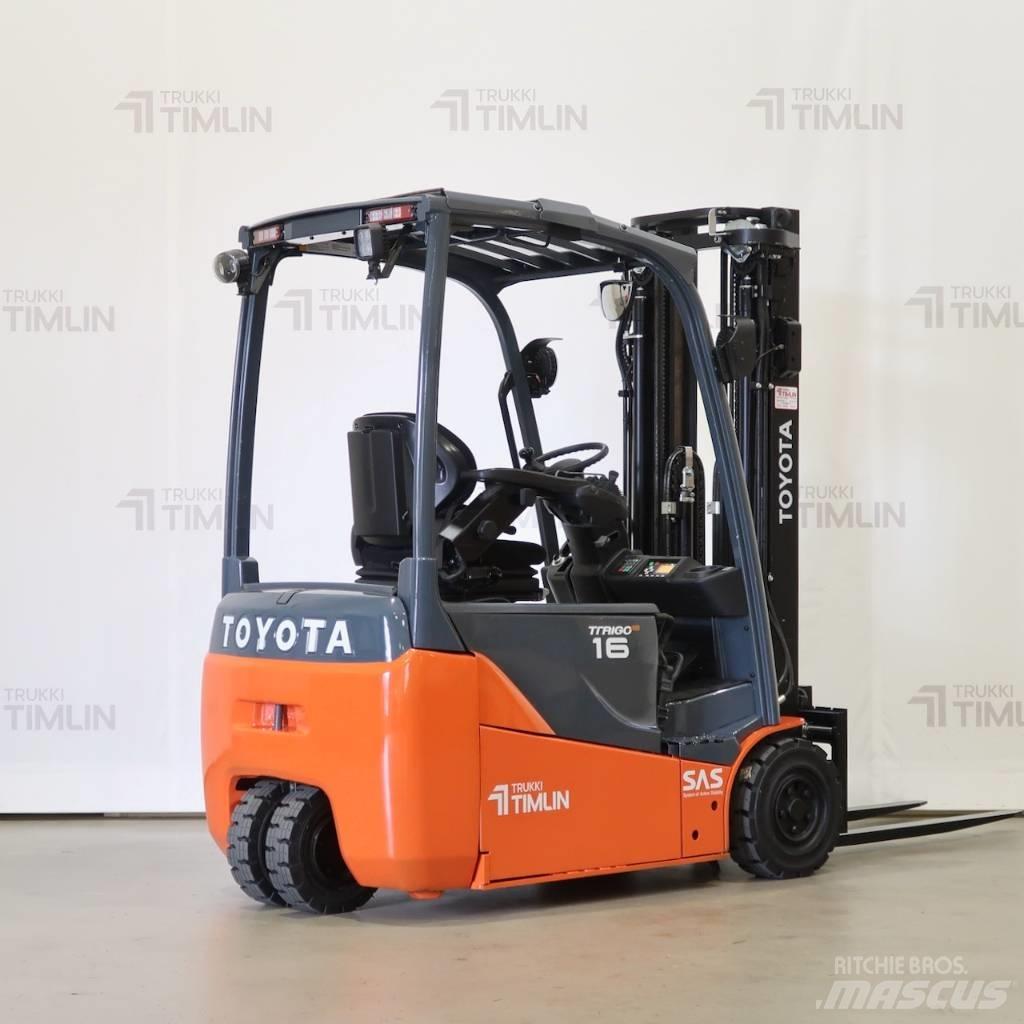 Toyota 8FBE16T Akumulátorové vozíky