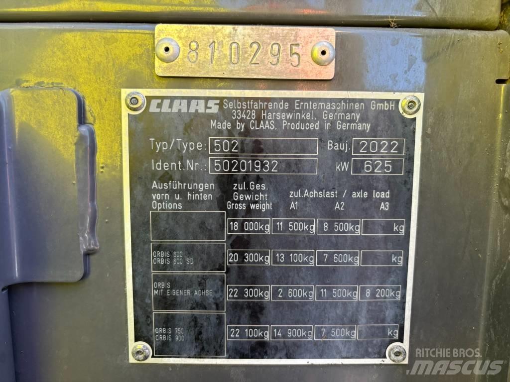 CLAAS Jaguar 980 Samojízdné sekačky