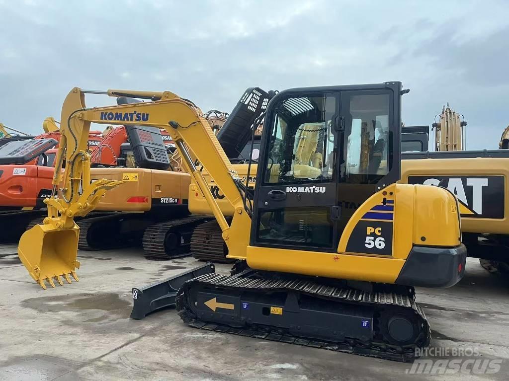 Komatsu PC 56 Pásová rýpadla