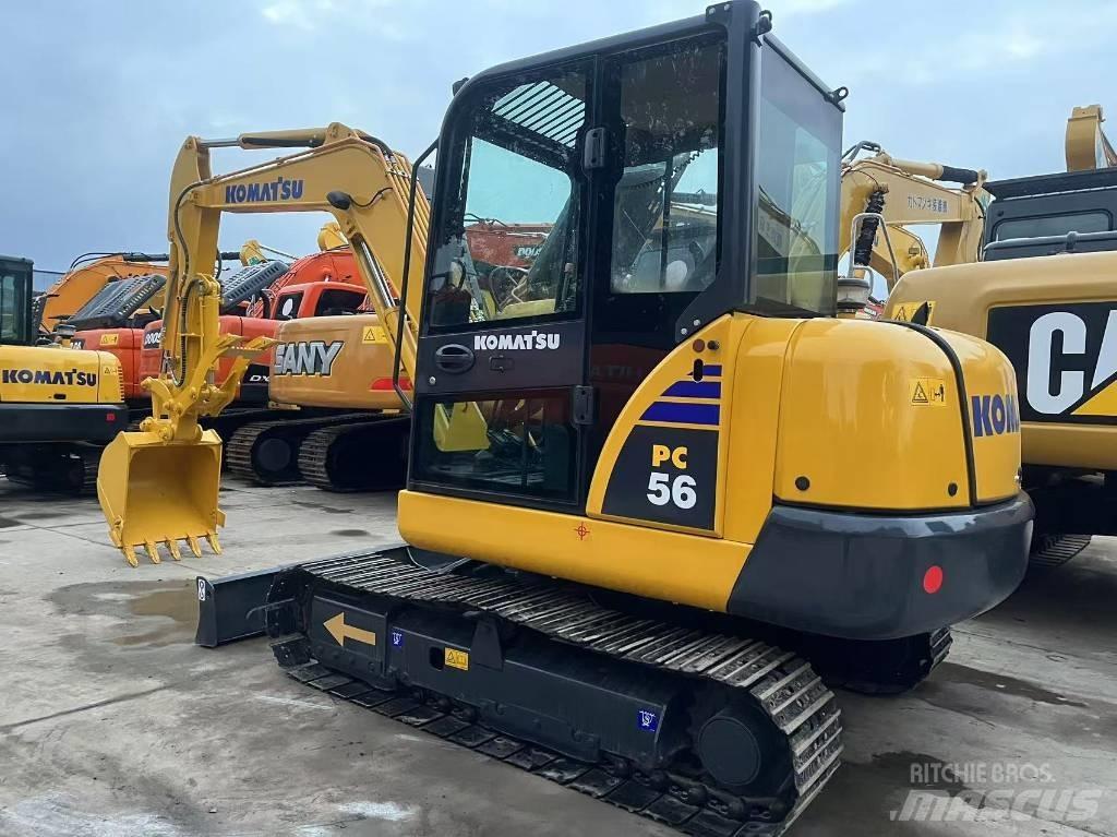 Komatsu PC 56 Pásová rýpadla