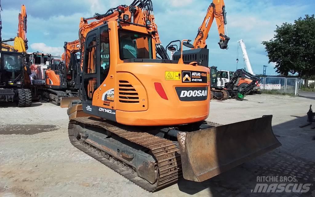Doosan DX140LCR-5 Pásová rýpadla
