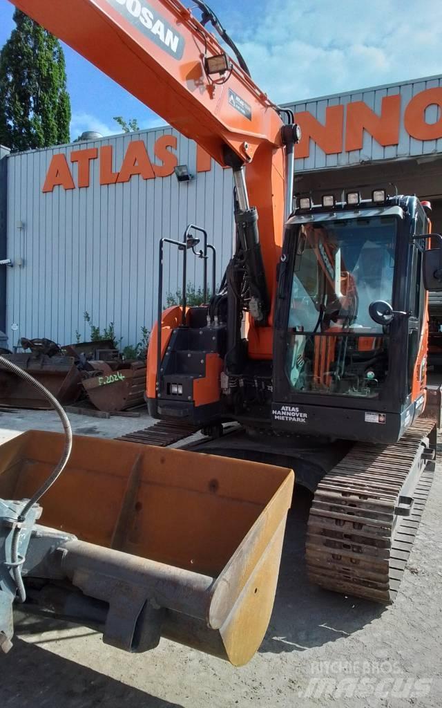Doosan DX140LCR-5 Pásová rýpadla