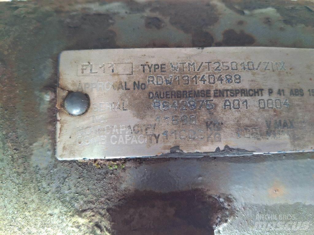  ROR WTM T25010 ZMX Nápravy