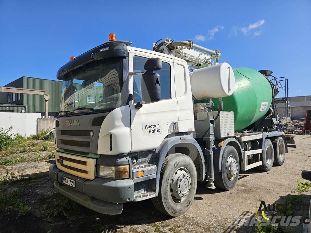 Scania P 420 Nákladní auta s čerpadly betonu