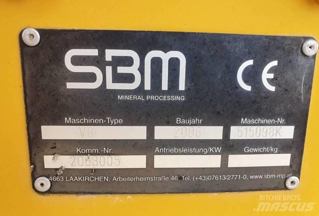 SBM V8 Drtící zařízení