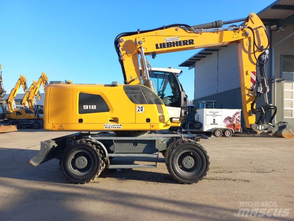 Liebherr A 918 G6.0 Kolová rýpadla