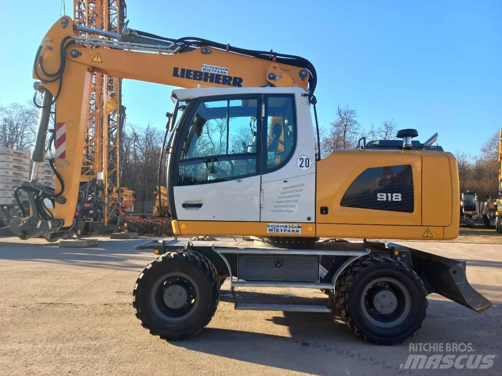 Liebherr A 918 G6.0 Kolová rýpadla