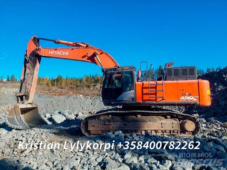 Hitachi ZX490LCH-6 Pásová rýpadla