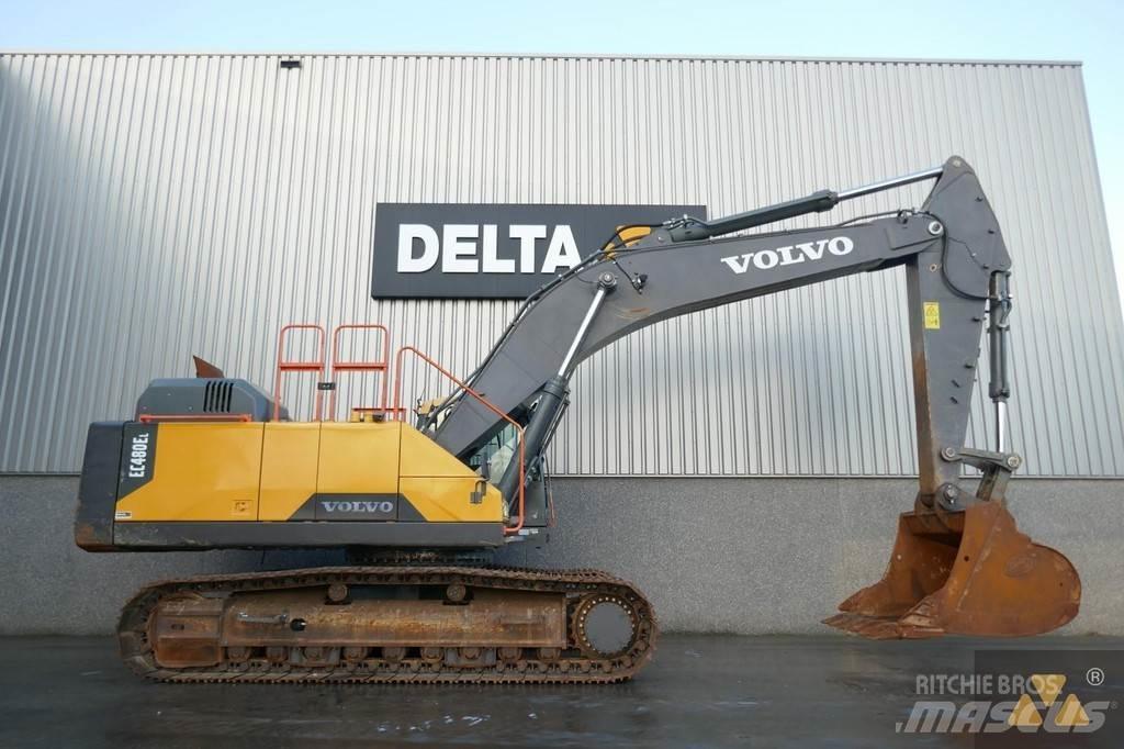 Volvo EC480EL Pásová rýpadla
