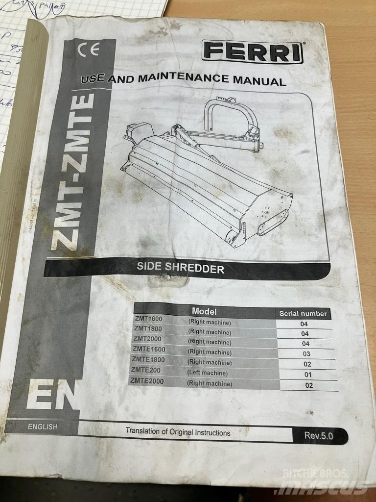 Ferri ZMTE 2000 Mulčovače