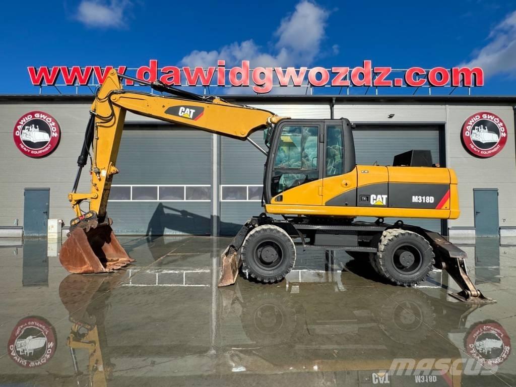CAT M 318 D Kolová rýpadla
