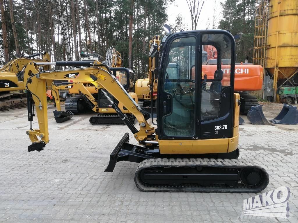 CAT 302.7 D CR Mini rýpadla < 7t