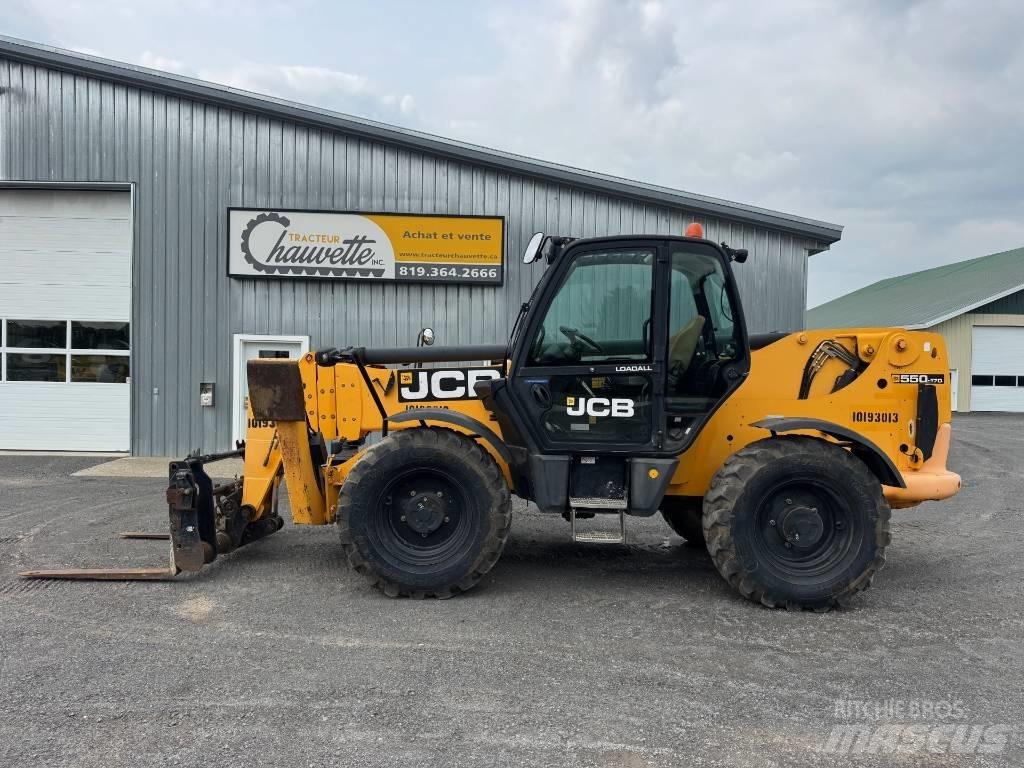 JCB 550-170 Teleskopické manipulátory