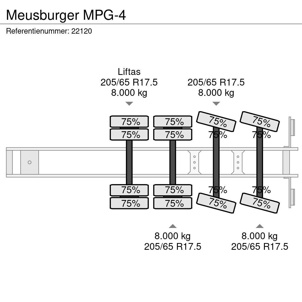 Meusburger MPG-4 Podvalníkové návěsy